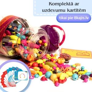 Pop-Up pērles ar Uzdevumu kartītēm